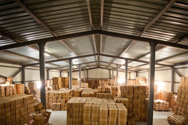 image of packed boxes kept in a warehouse bigsun
