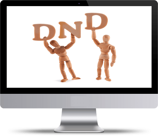 two wooden human like toys holding alphabets DND bigsun