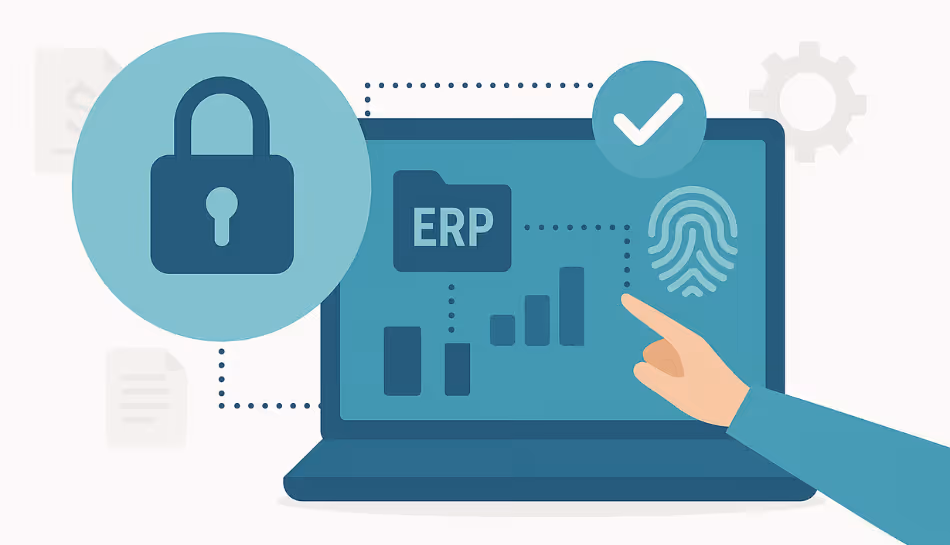data security best practices in financial erp software