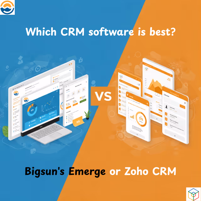 zoho crm vs bigsun emerge crm